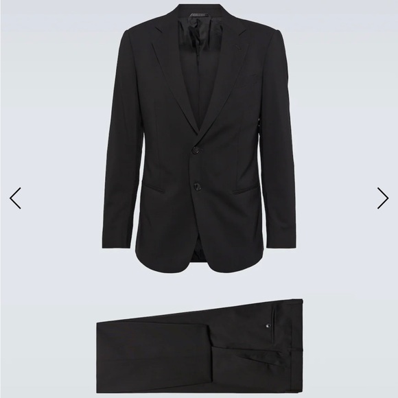 Armani 36R suit - black - Picture 2 of 5